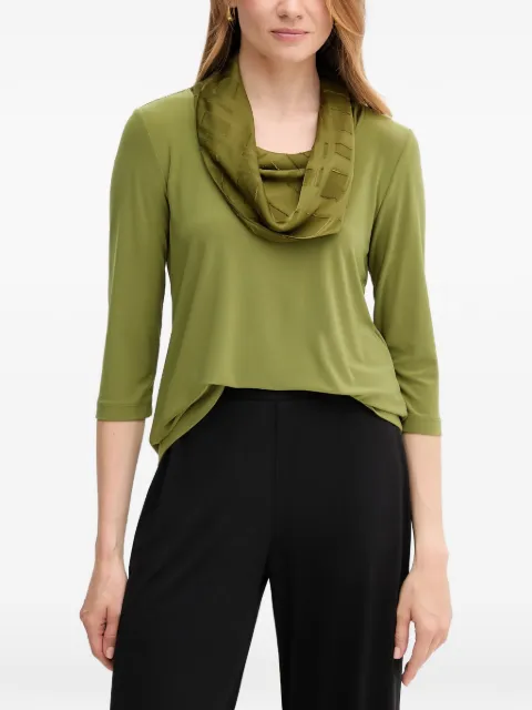 Joseph Ribkoff textured-detail top Green 253211