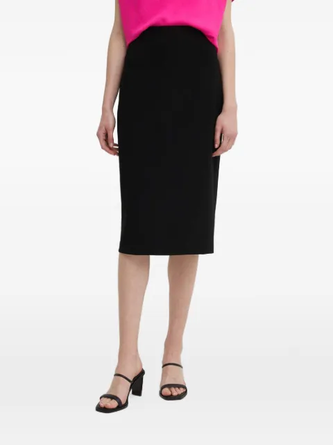 Joseph Ribkoff slit midi skirt Black 163083NOS
