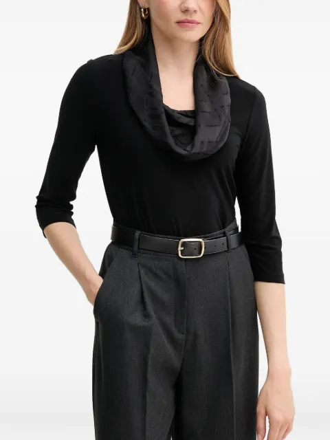 Joseph Ribkoff cowl-neck top Black 253211