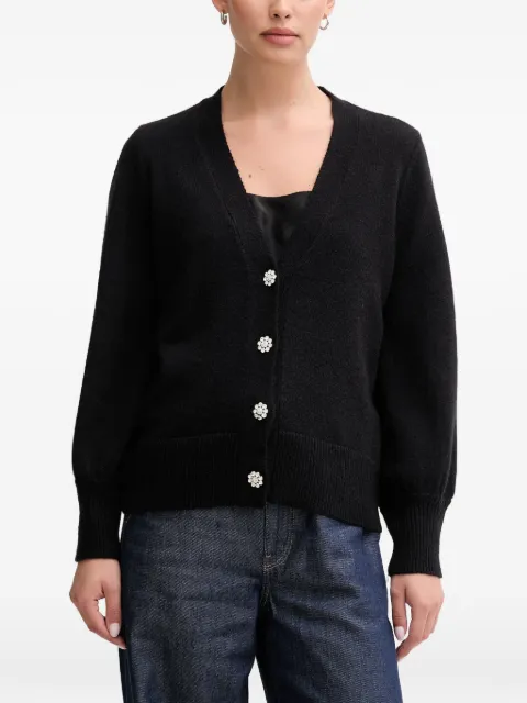 Joseph Ribkoff flower-detail cardigan Black 253906
