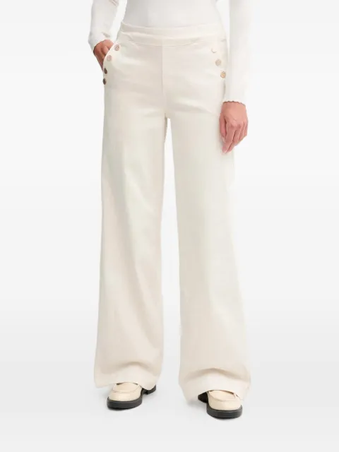 Joseph Ribkoff button-detail trousers Neutrals 254919