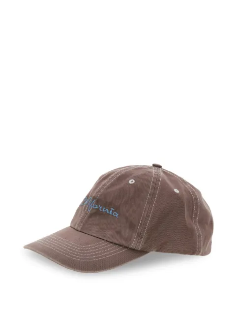 ERL California woven cap Brown ERL12K030