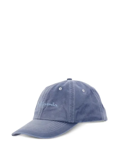 ERL logo-embroidered cap Blue ERL12K030