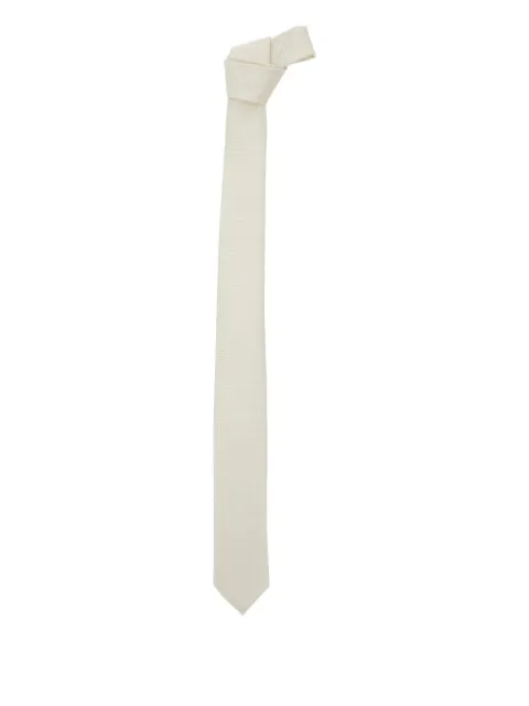 Emporio Armani check tie Neutrals EM001343TE19687U1107