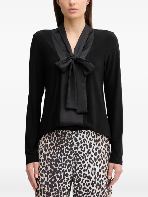 Joseph Ribkoff bow-detail blouse Black 253003