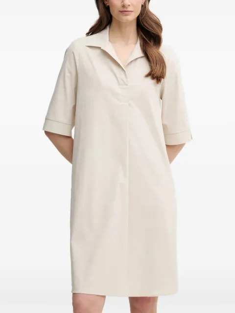 Joseph Ribkoff polo-collar mini dress Neutrals 251153
