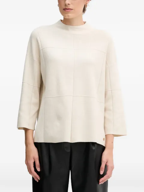 Joseph Ribkoff seam-details sweater Neutrals 261981
