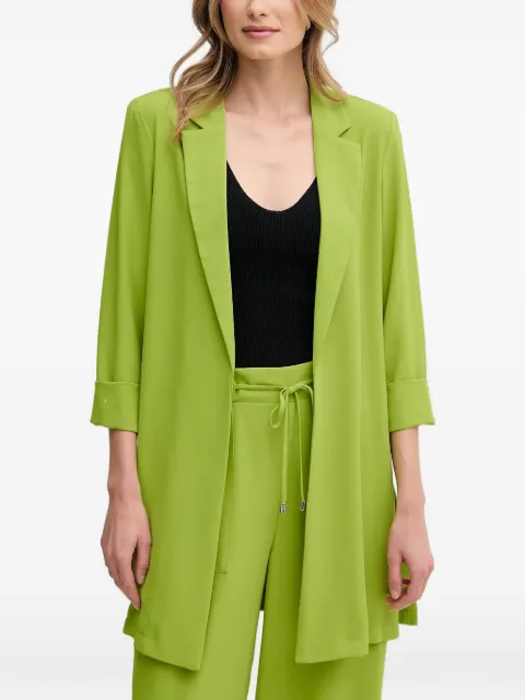 Joseph Ribkoff notched-lapel blazer Green 232275S25