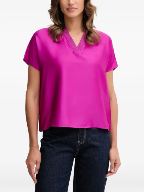 Joseph Ribkoff V-neck top Pink 253921