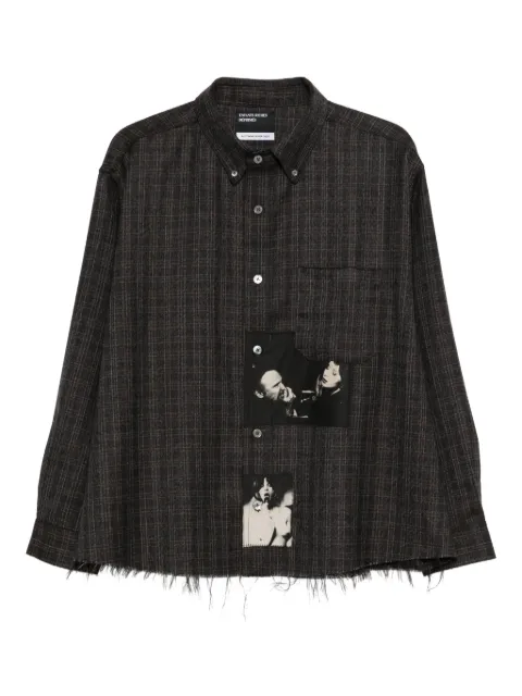 Enfants Riches Déprimés plaid-pattern shirt Grey 060306
