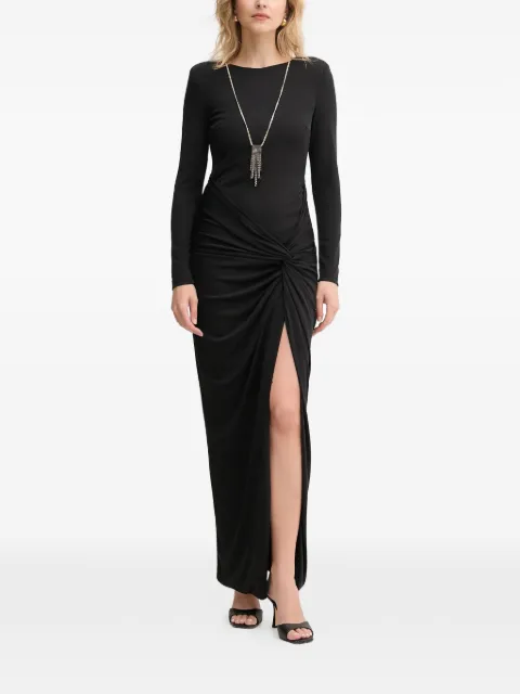 FRACOMINA knot detail dress Black FQ25WD3006W62601