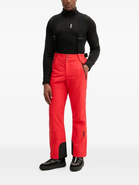 Colmar suspenders zip ski pants Red 14231VC