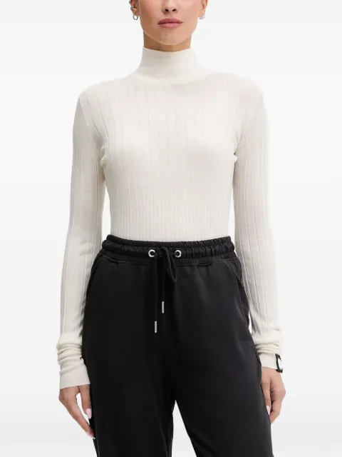 Colmar turtleneck ribbed sweater Neutrals 79072ZP