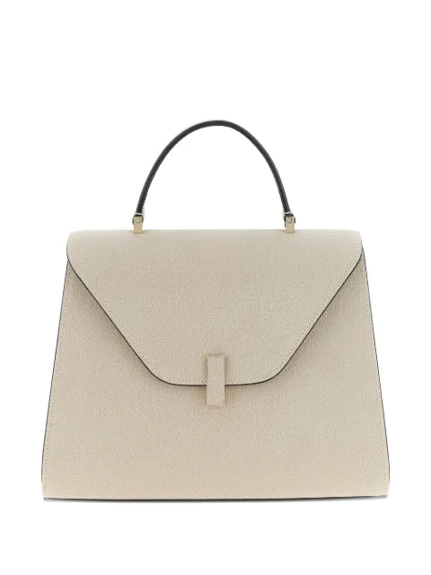 Valextra large Iside flap leather tote bag Neutrals WBES0070028LOC99PD