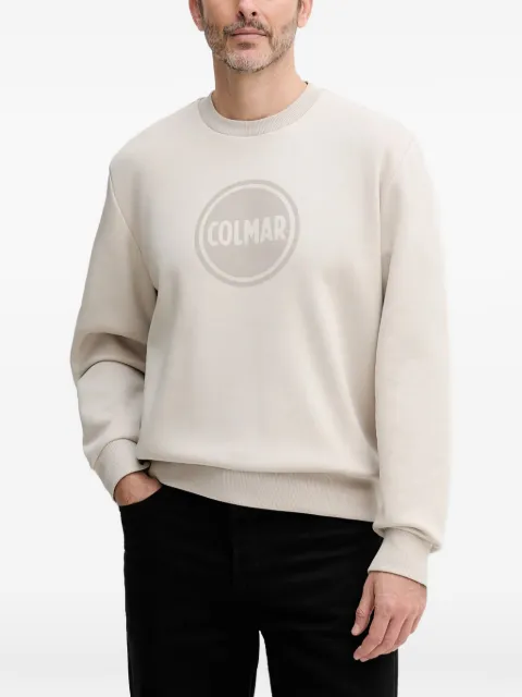 Colmar logo-print sweatshirt Neutrals 62471WX