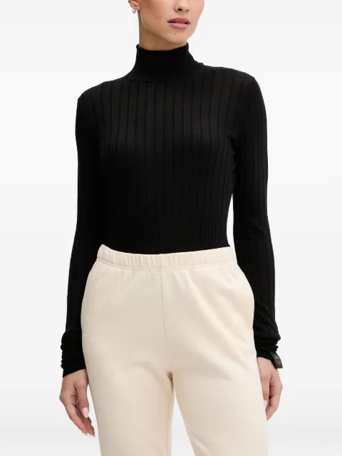 Colmar turtleneck ribbed sweater Black 79072ZP