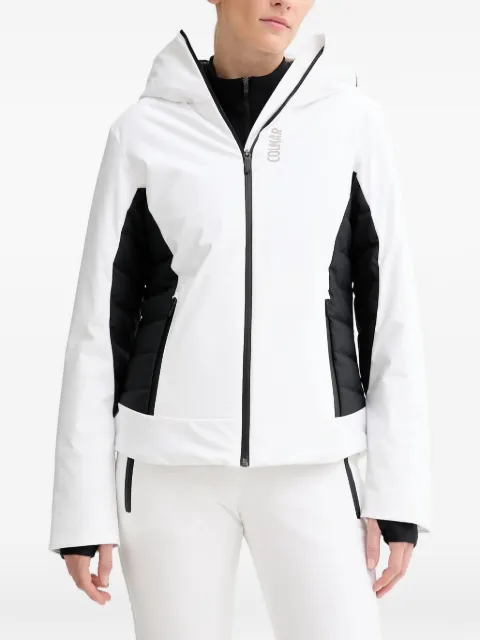 Colmar hooded panelled ski jacket White 29161VC