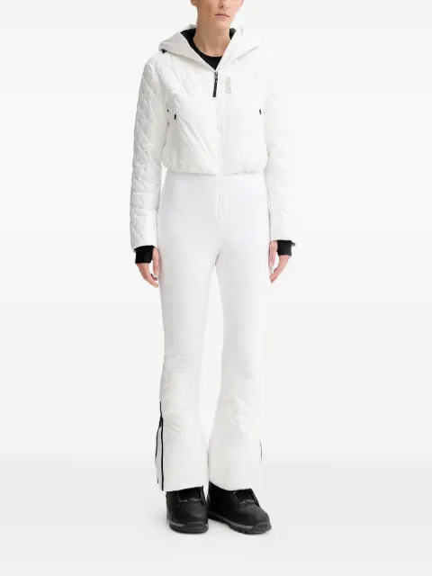 Colmar quilted hooded ski suit White 23158YS
