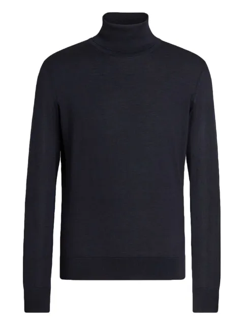 Zegna turtleneck sweater Blue UGJ00A2120