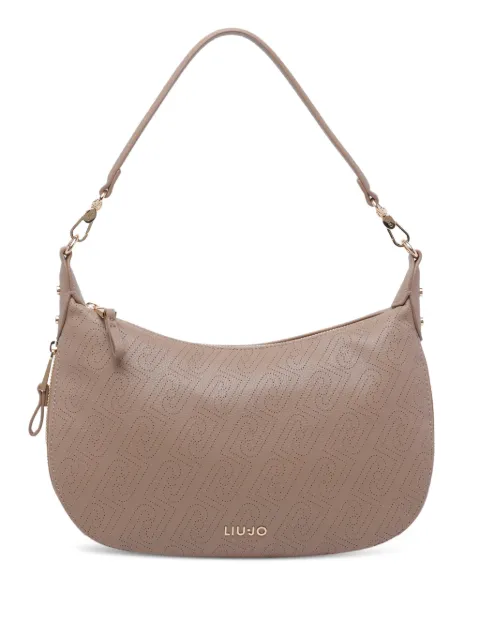 LIU JO logo-detail shoulder bag Neutrals AA6133ES02671409