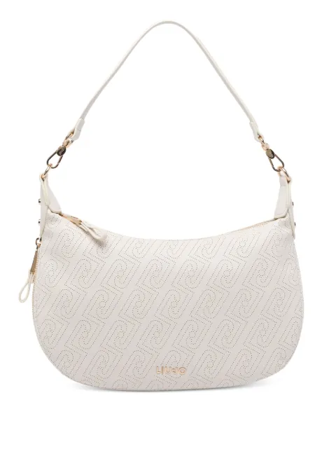 LIU JO medium bag with monogram logo White AA6133ES026X0459