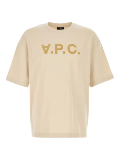 A.P.C. printed T-shirt Neutrals COHLRM26385