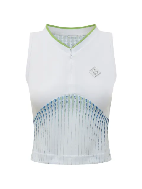 Casablanca Tennis printed top White WSP26JTP475