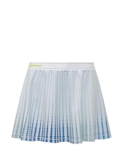 Casablanca printed mini skirt White WSP26SK1920202