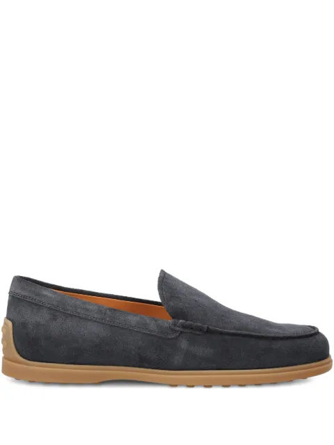 Tod's Gommino suede loafers Grey XXM78L0AJ30RE0