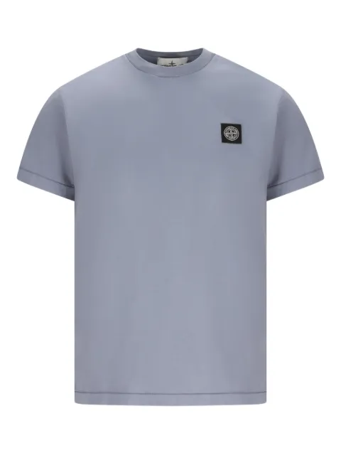 Stone Island 2100027 60/2 cotton jersey T-shirt Blue L1S152100027S0013