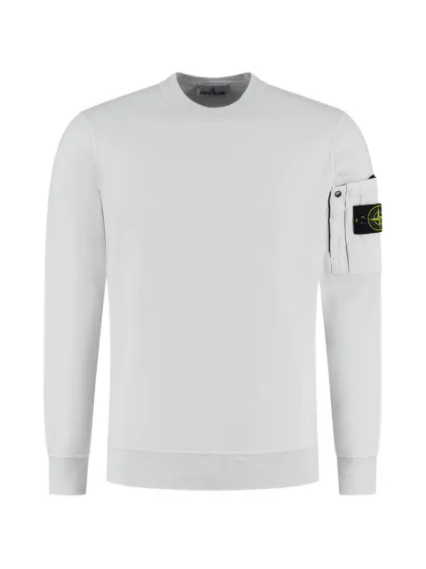 Stone Island logo-patch sweatshirt Blue L1S156100019S0410