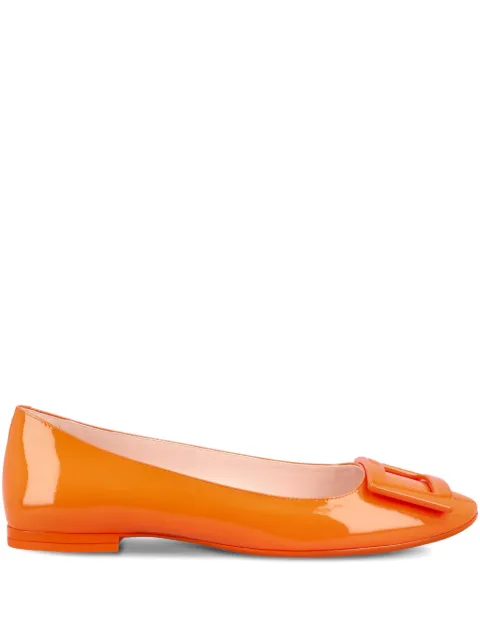Roger Vivier buckle ballet flats Orange RVW66834910D1PG826