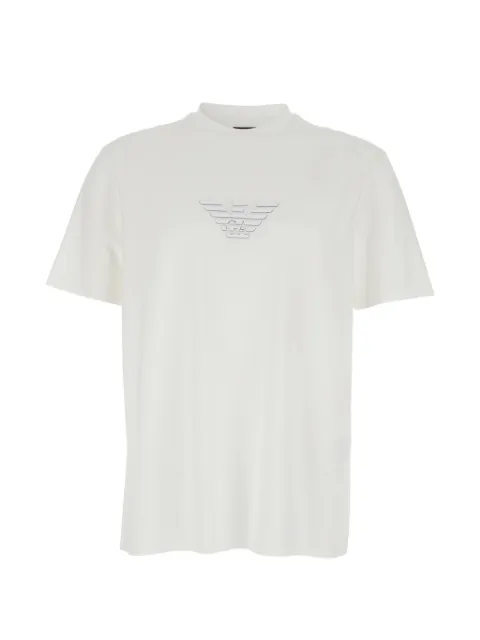 Emporio Armani logo-patch T-shirt White EM004583AF13669