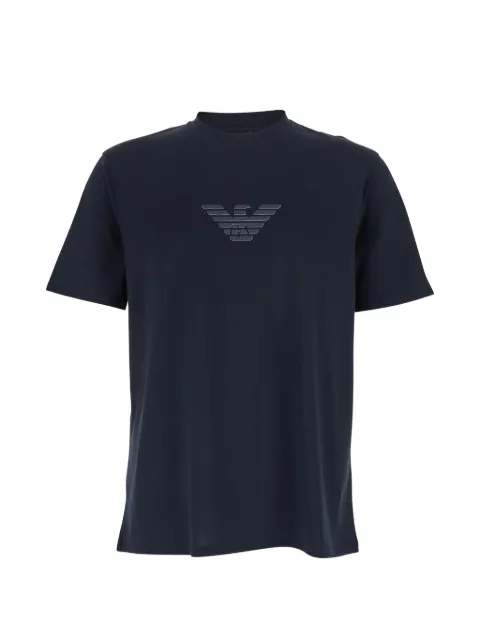 Emporio Armani logo-print T-shirt Blue EM004583AF13669MB561