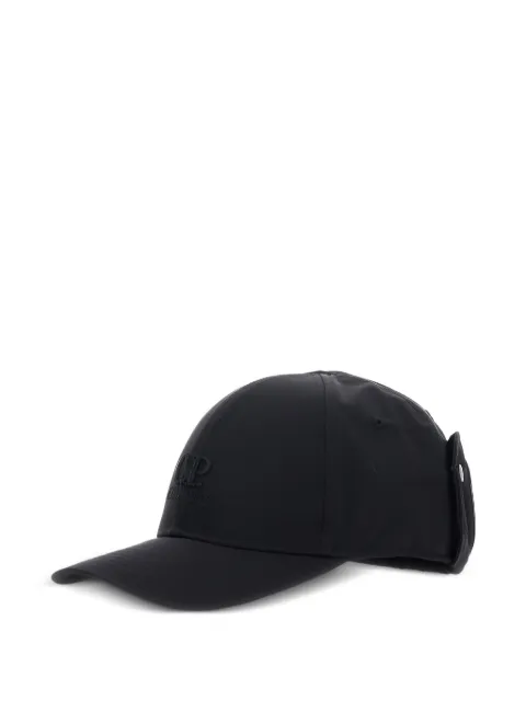 C.P. Company logo-embroidery baseball cap Black RCCMAC748A110545A999
