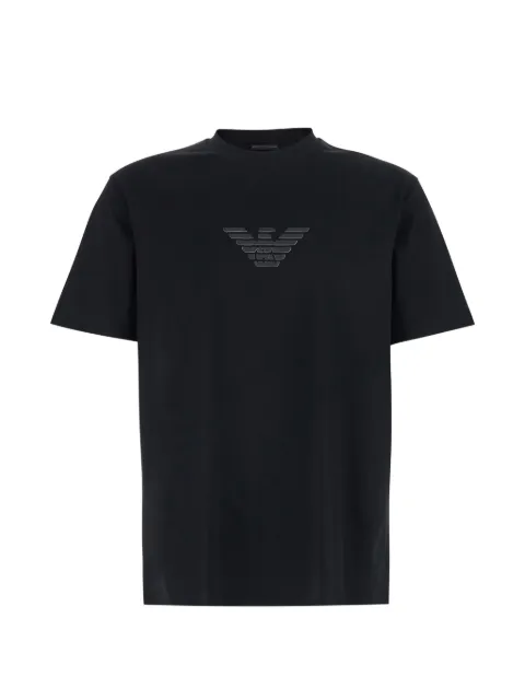 Emporio Armani logo-appliqué T-shirt Black EM004583AF13669