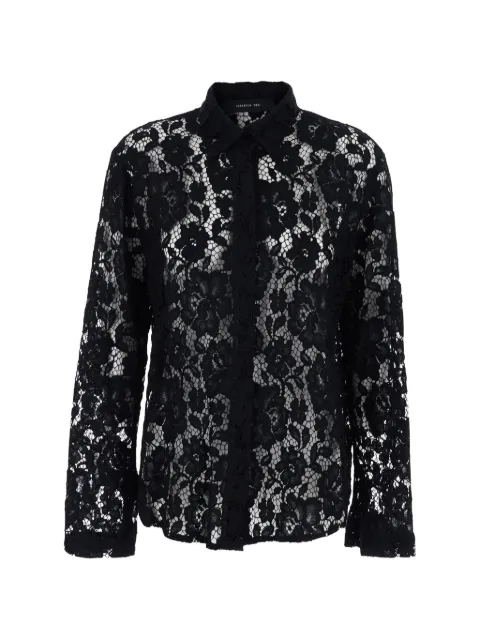 Federica Tosi floral lace shirt Black 4030741029