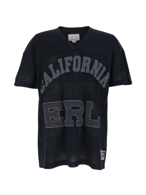 ERL mesh logo-patch T-shirt Black ERL12T008
