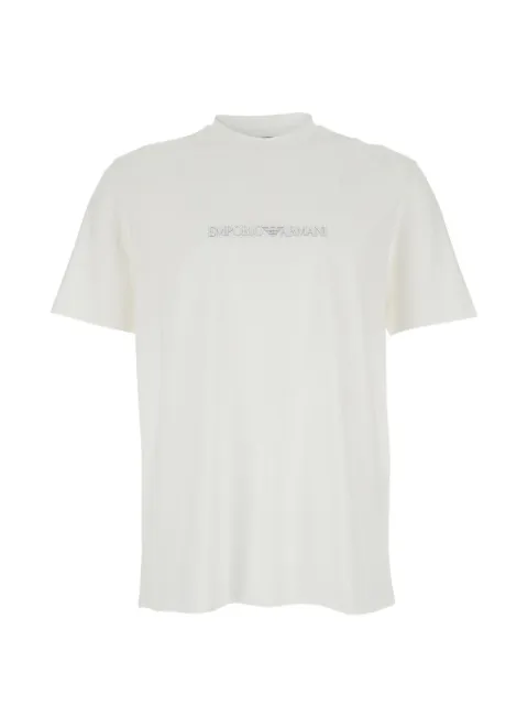 Emporio Armani logo-detail T-shirt White EM004583AF13669