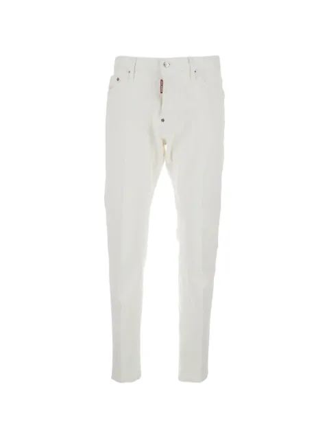 DSQUARED2 five-pocket loose-fit jeans White S74LB1907S39781
