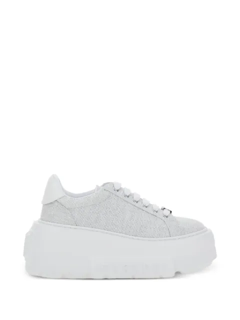 Casadei Nexus platform embellished sneakers Grey 2X041J0701C2988
