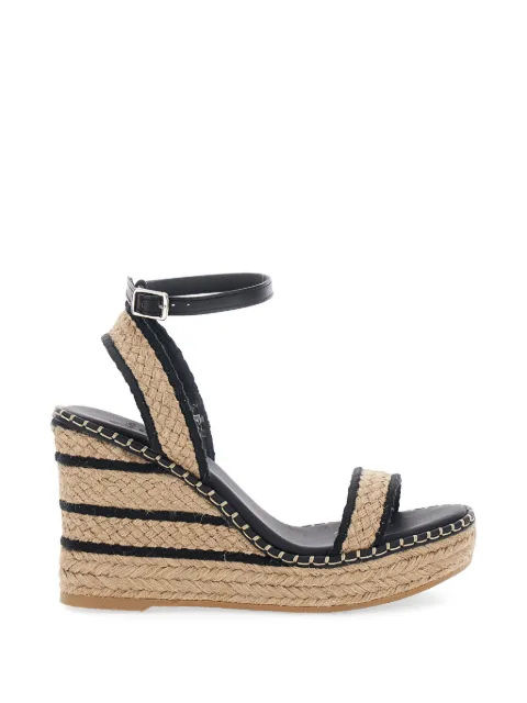 Castañer ankle-strap striped espadrilles Neutrals 261542974091
