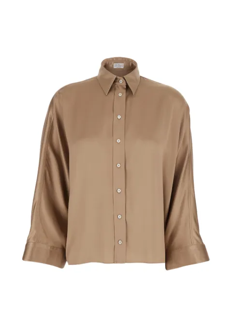 Brunello Cucinelli button-up blouse Neutrals M0C59MQ606C9237