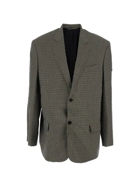 Balenciaga checked blazer Grey 850763TTO38