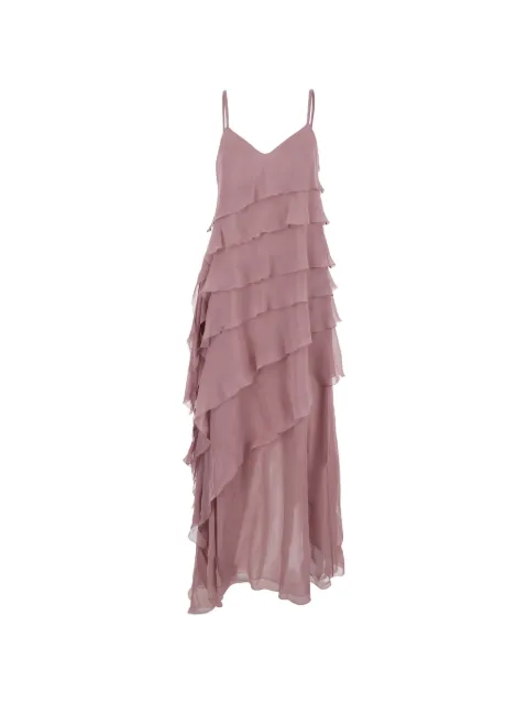 Antonelli Marilyn tiered-ruffles dress Pink Q6925261573