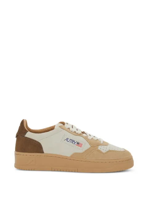 Autry Medalist Low panelled sneakers Neutrals AULWTS31PEANTUNDRA