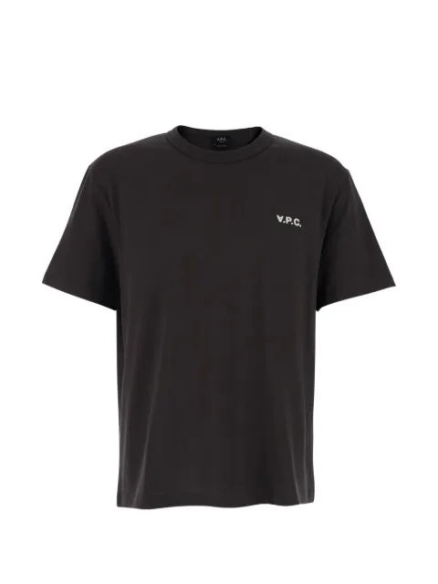 A.P.C. logo-detail T-shirt Black COHBQH26391TCA