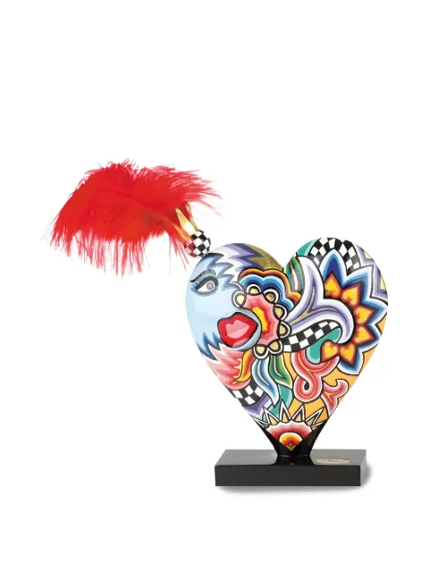 Toms Drag feather heart home decor Blue 2113009