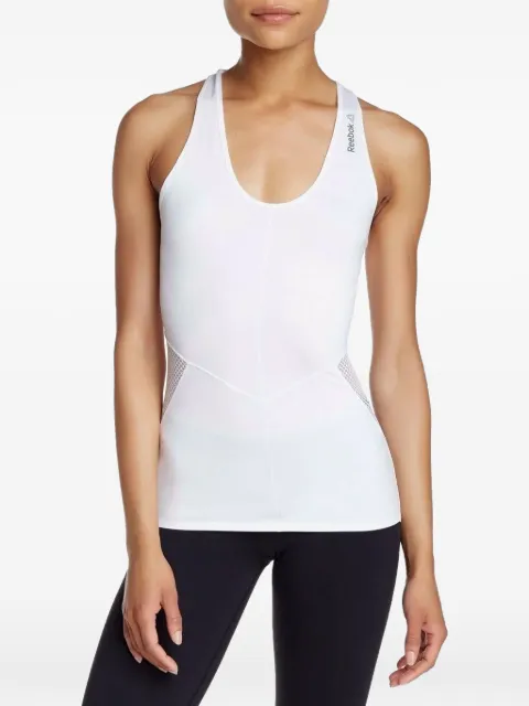 Reebok Cardio mesh-panel tank top White AB1412