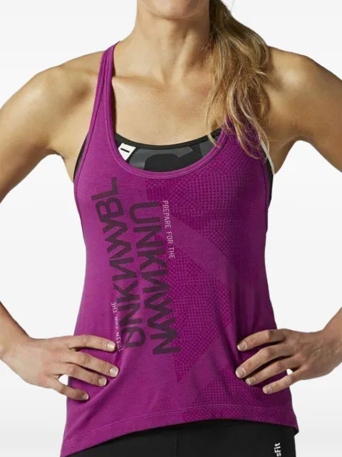 Reebok crossback muscle T-shirt Purple AC4187